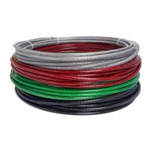 PVC Coated Steel Wire Rope Manufacturer | Custom Plastic Coated Wire Rope Solutions