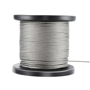 304 Stainless Steel Wire Rope – Corrosion Resistant Industrial Cable for Marine, Lifting, and Construction Applications